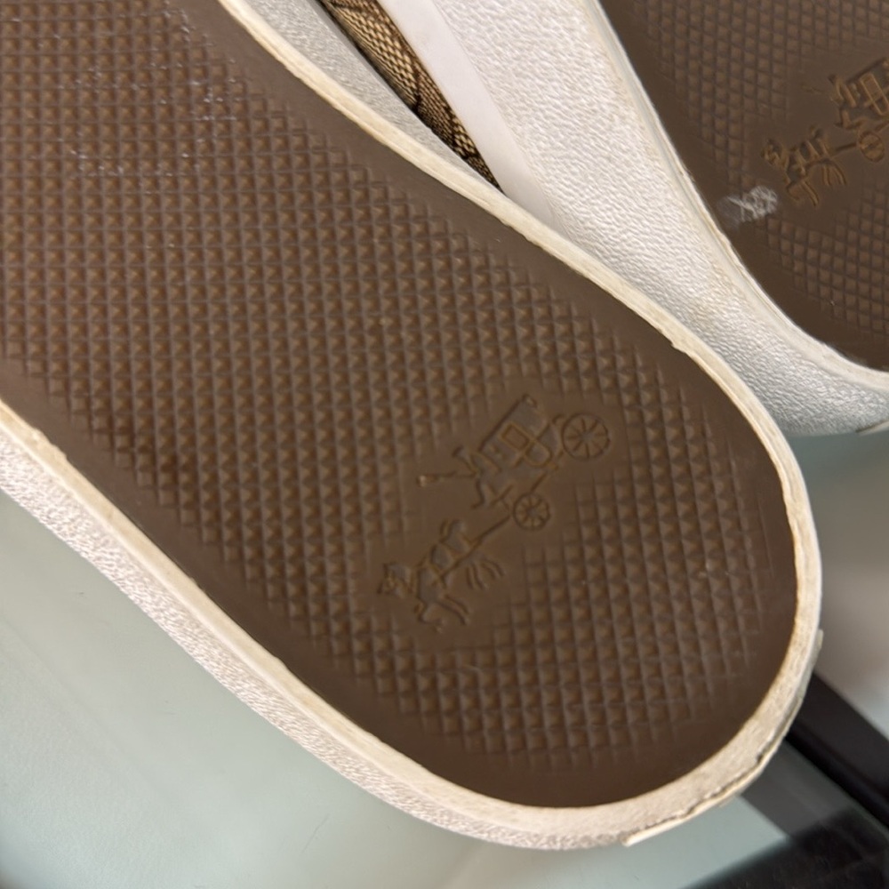 Classic COACH Empire Signature Logo Sneakers 7.5 - Picture 5 of 9
